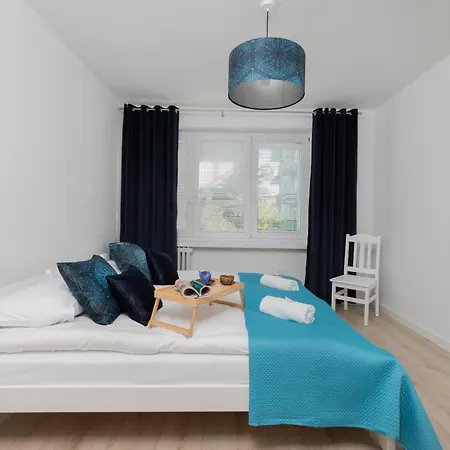 Lägenhet Gdanska Two-bedroom Brzezno By Renters Gdańsk